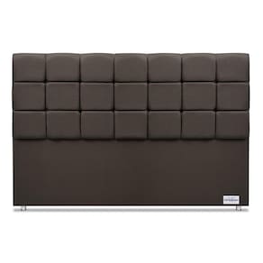 Cabeceira Amur Linho Marrom King (12x188x125) - Ortobom
