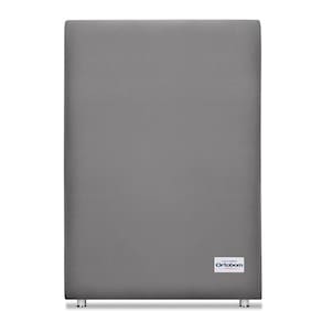 Cabeceira Sena Veluto Cinza Solteiro (12x90x125) - Ortobom