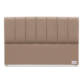 Cabeceira South Veluto Bege King (11x188x125) - Ortobom