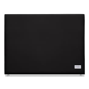 Cabeceira Sena Veluto Preto Sup King (12x195x125) - Ortobom