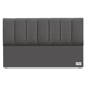 Cabeceira South Veluto Cinza Sup King (11x195x125) - Ortobom