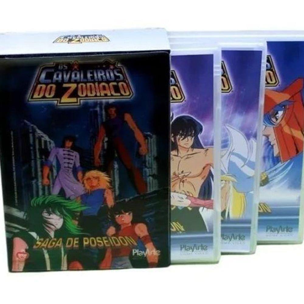 Vhs - Os Cavaleiros Do Zodiaco - Saint Seiya - Dublado