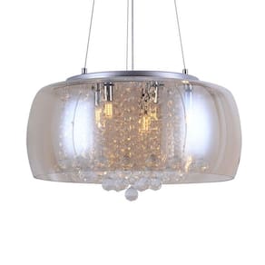 Lustre Pendente Taschibra Coliseu 500 Conhaque G9 Bivolt