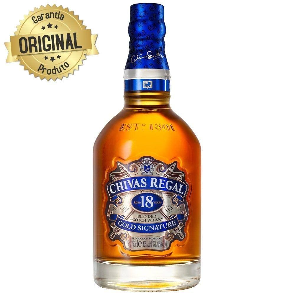 Whisky Chivas Regal 18 Anos 750ml