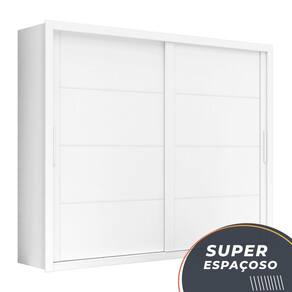 Guarda Roupas Casal Imperador Zanzini Branco