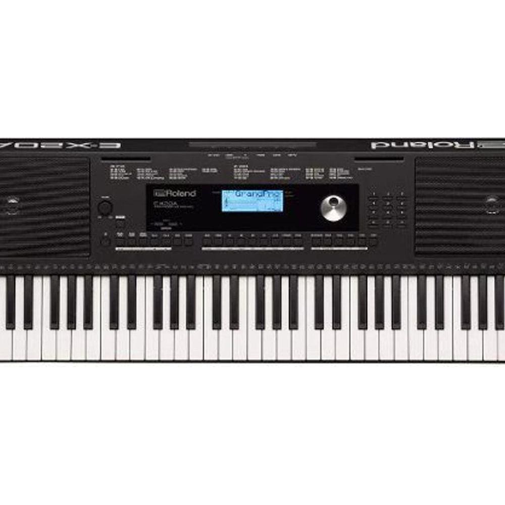 Teclado Arranjador Roland E X20A 128 Vozes 61 Teclas