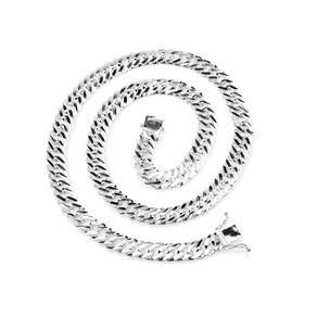 Corrente Masculina Grumet 70cm De Prata 925 Maciça Gaveta