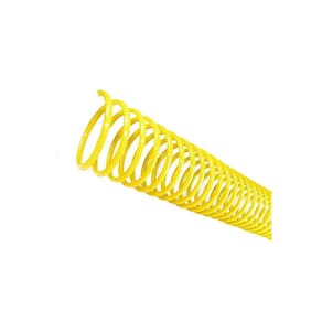 Espirais para Encadernação Amarelo 25mm 160 Folhas 45 und