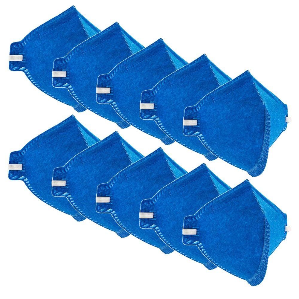 Kit 10 Peças Máscara Respiratória S/ Válvula PFF2 Delta Plus