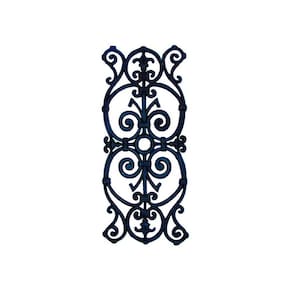 Grade Ferro Fundido Portuguesa Sacada Varanda Escada 72x32cm