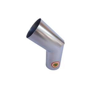 Curva Para Tubo De Chaminé Inox Diâmetro 10cm