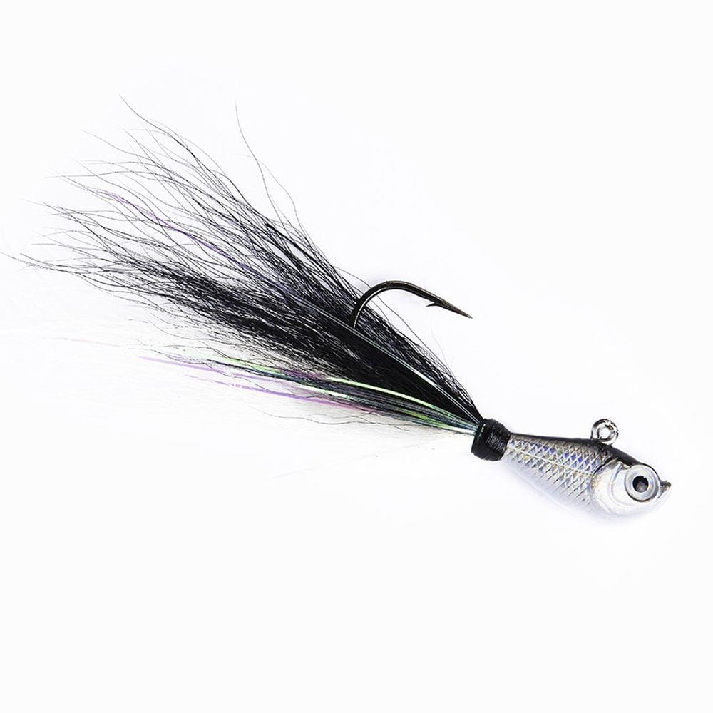 Isca Artificial Para Pesca Streamer Jig Marine Sports 15g Cor 2BW