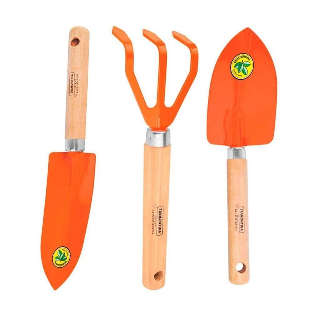 Kit 3 Unidades Conjunto Para Jardinagem Tramontina 78102/801