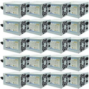 KIt 20 Fontes Pc Atx 200W Reais Real Silenciosa com Cabo de Força Nova Knup KP-517