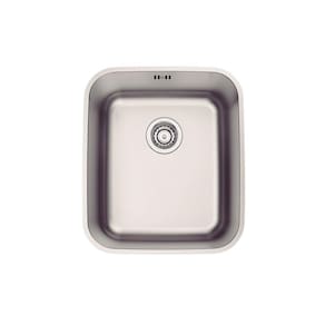 Cuba de Embutir Tramontina 34 x 40 cm Dora 34 BL em Aço Inox Acetinado com Válvula e Escape Tramontina