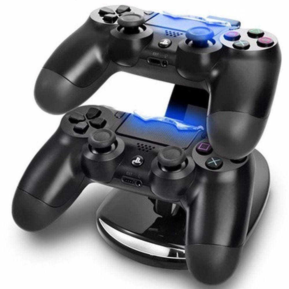 Kit Suporte De Parede Para Playstation 4 Slim e 2 Controles