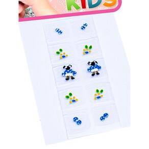 Kit 1.000 Adesivos de Unha Kids Artesanal, Arte sedução