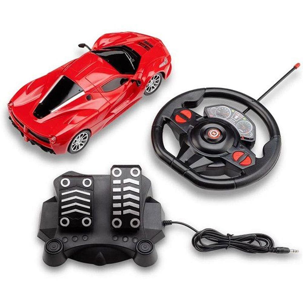 Carrinho Racing Control Speed Multikids Vermelho BR1142