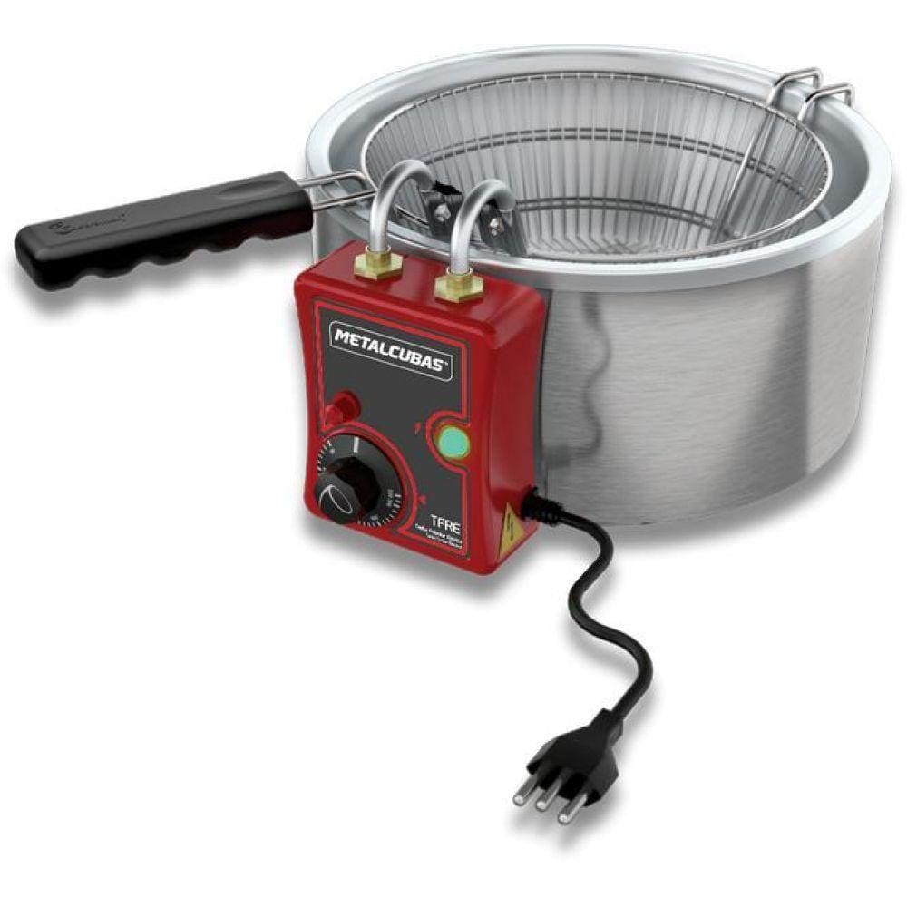 Tacho Fritador Elétrico de Mesa 5L Óleo Metalcubas 220v