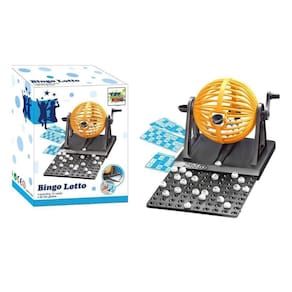 Jogo Bingo Lotto Infantil Com Globo Marcadores E 48 Cartelas