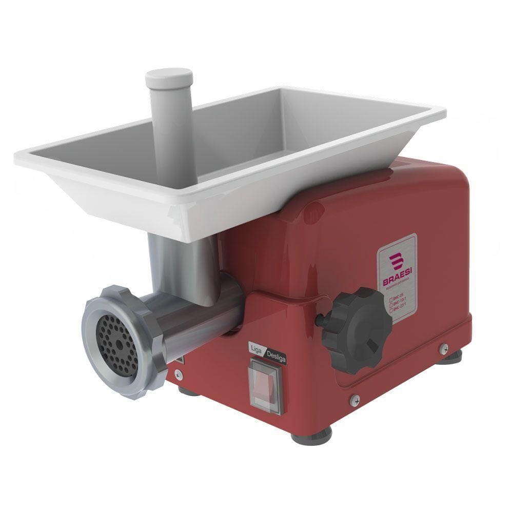 Moedor de Carne Braesi em Inox Junior Bocal 05 1/4CV BMC-05 G2 BIVOLT
