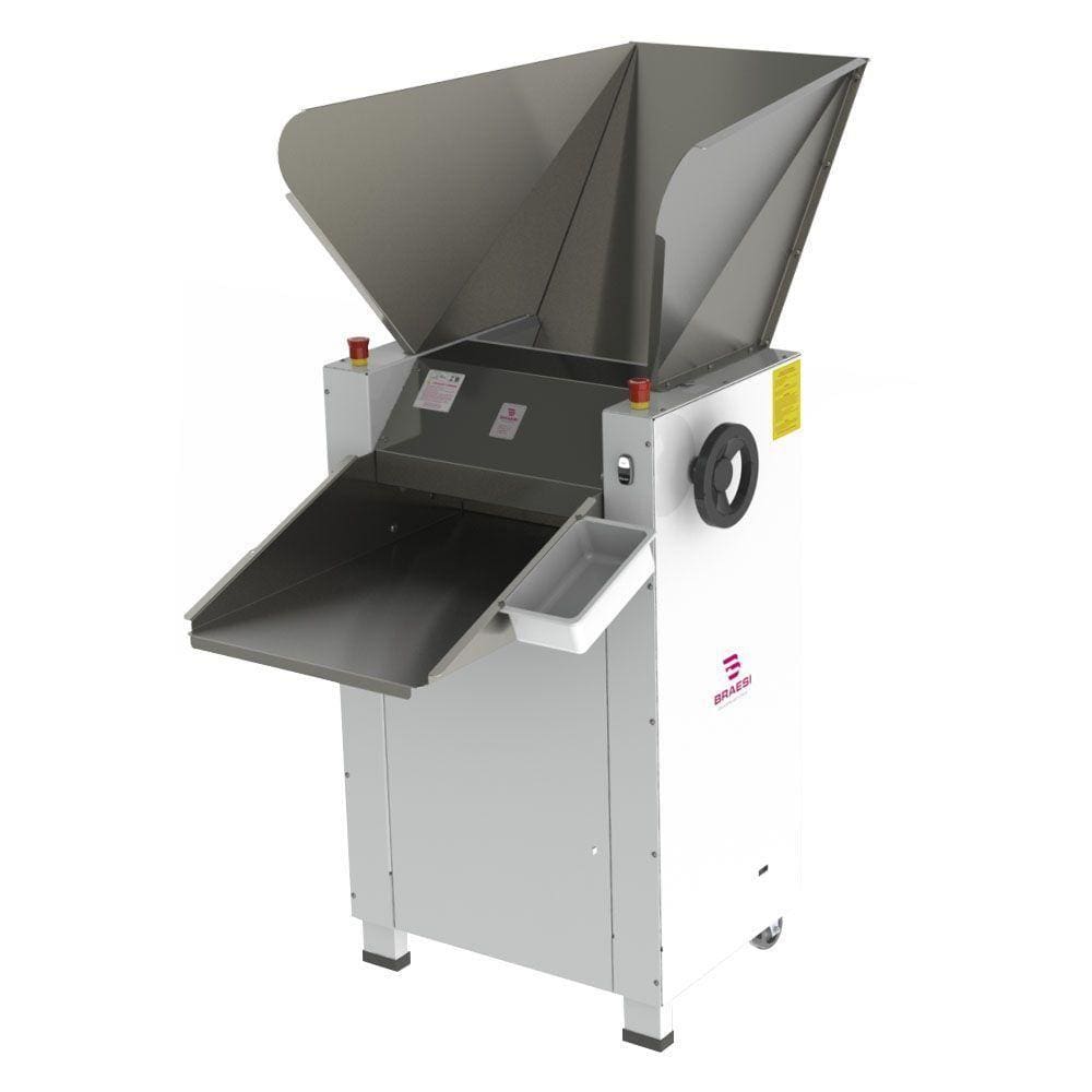 Cilindro Industrial Braesi Inox 50cm Dois Motores 1,5CV Trifásico CBI-500N/1 2M 380V