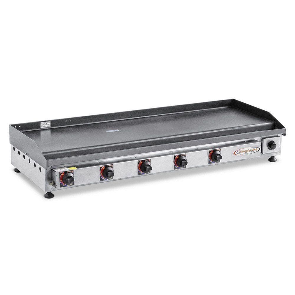 Chapa para Lanche Profissional Itajobi 130x45 cm a Gás
