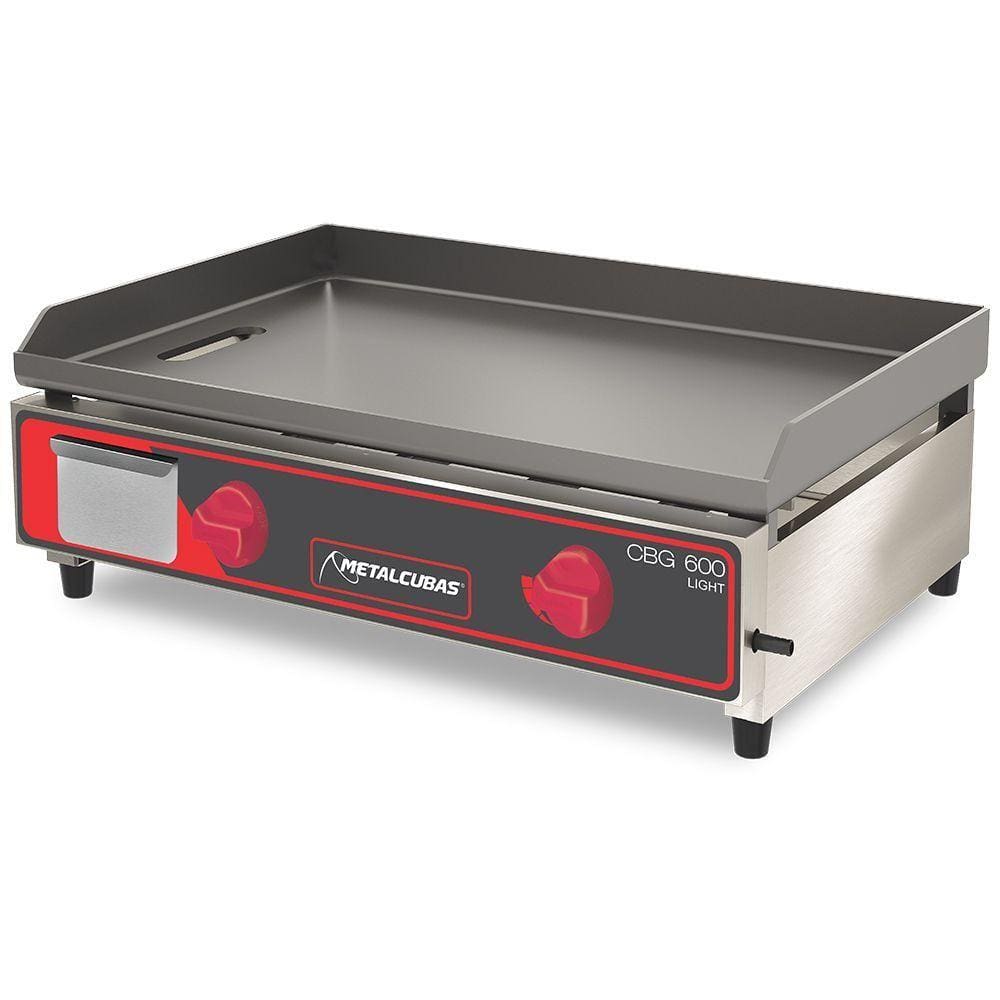 Chapa Bifeteira a Gás Light Metalcubas 60 CM CBG600L