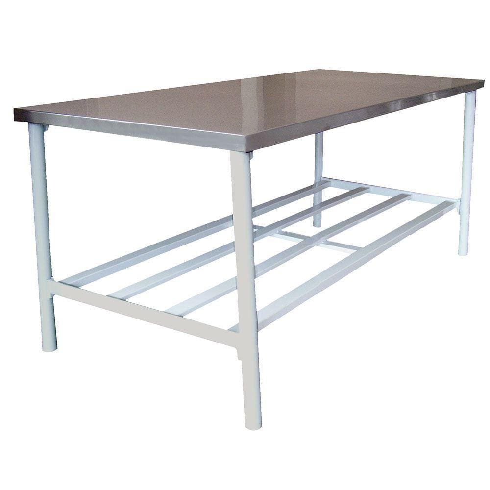 Mesa de Manipulação Tampo Inox Metalcubas BA 140X90 CM