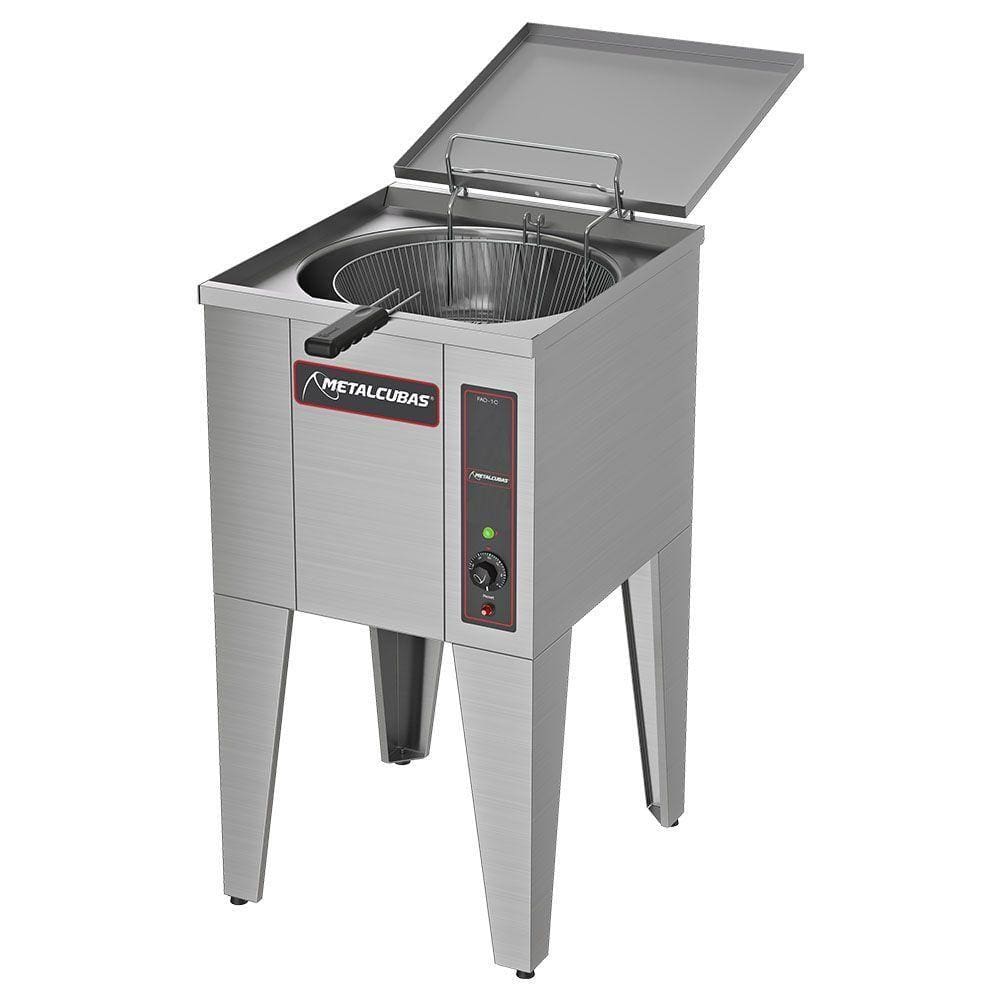 Fritadeira Elétrica Água e Óleo Metalcubas 35 Litros FAO1C 220V