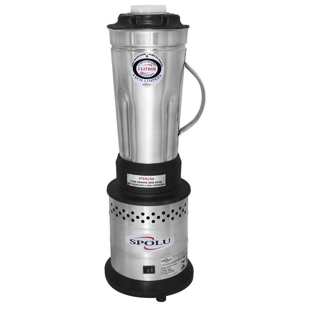 Liquidificador Industrial Alta Rotação Spolu Economy 2 Litros SPL-023ECO 127 V