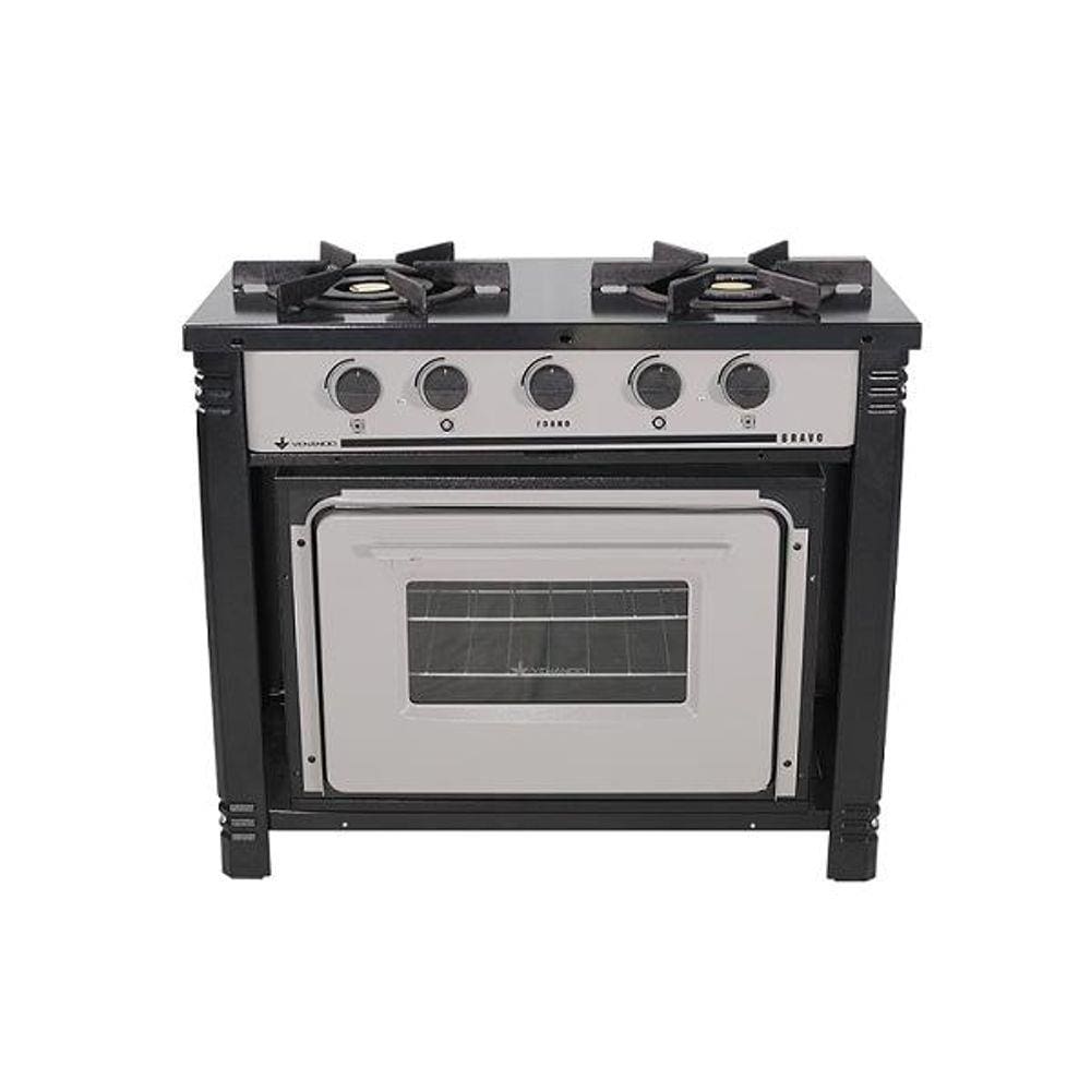Fogão Industrial Venâncio 2 Bocas com Forno Br2bf