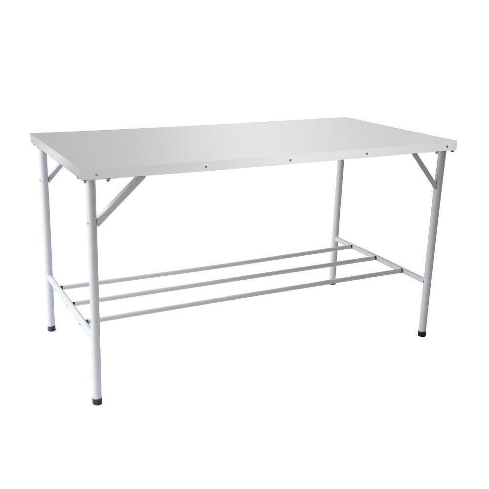 Mesa em Aço Inox Venâncio 160 cm Ba16