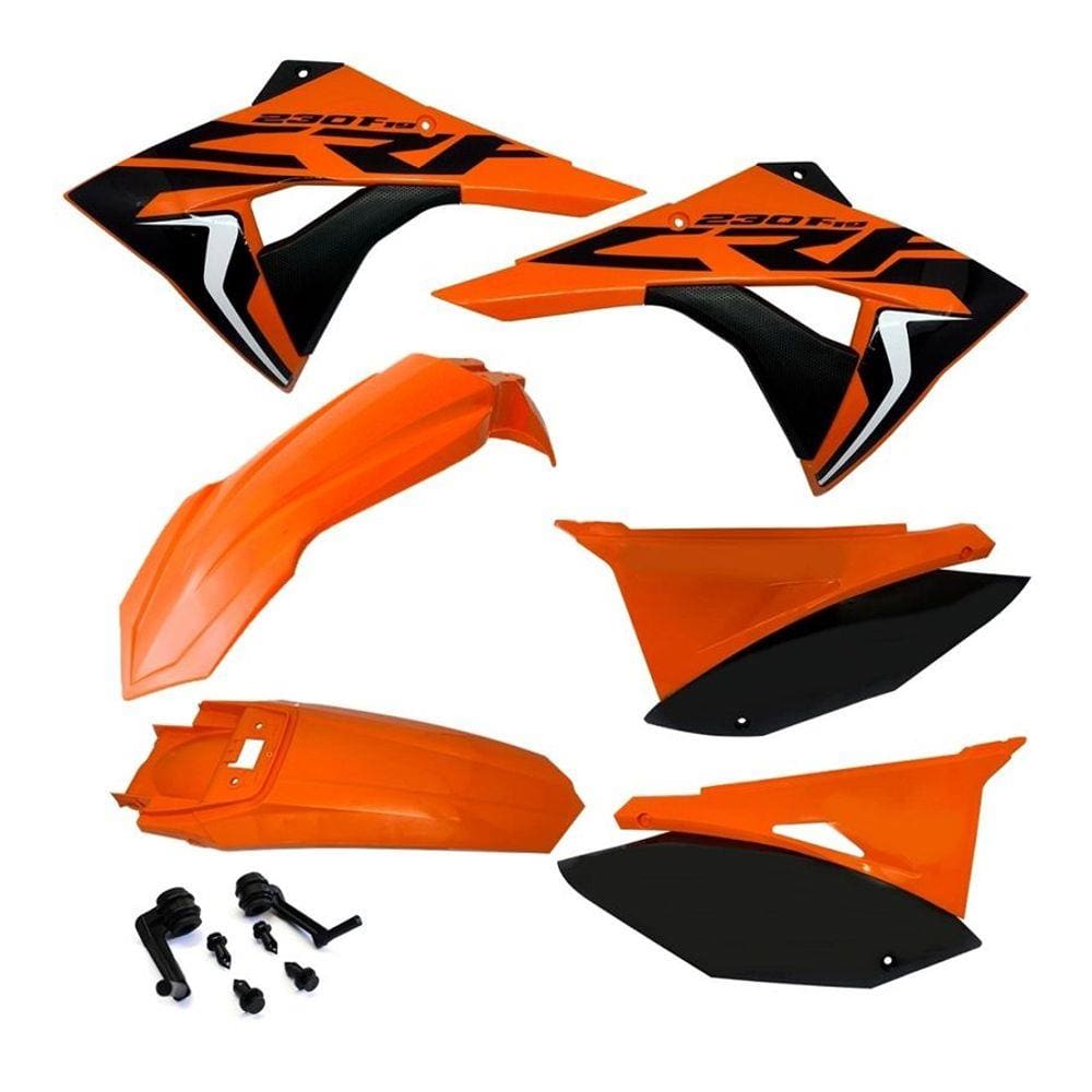 Kit Plástico Crf 230 Biker Elite Com Adesivos El1te
