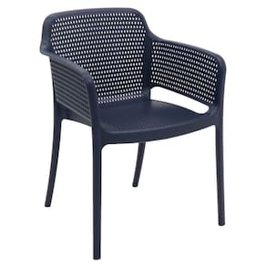 Cadeira Tramontina Gabriela Azul Navy em Polipropileno e Fibra de Vidro Tramontina
