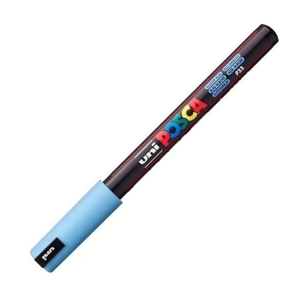 Caneta Uni Posca PC-1MR Azul Glacial