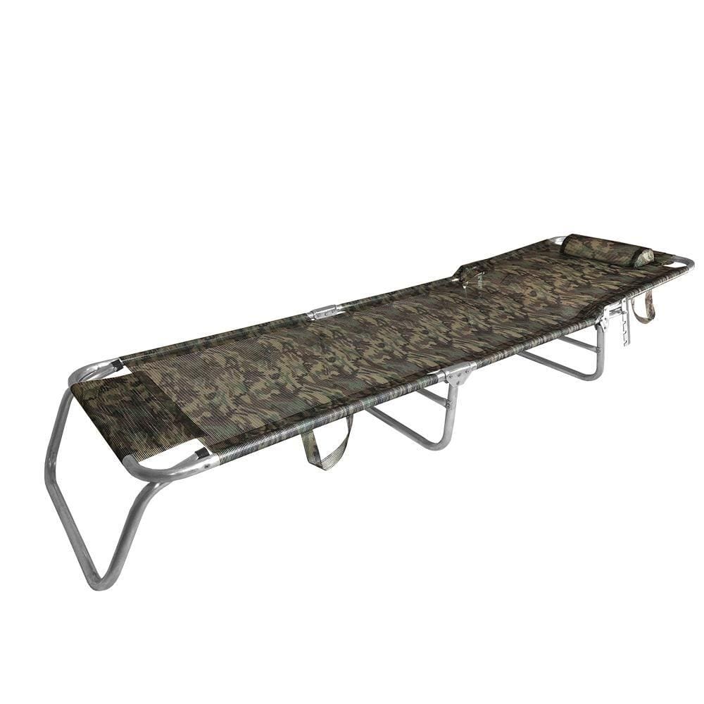 Espreguiçadeira de Alumínio Master Colors Camuflada Zaka 100 KG