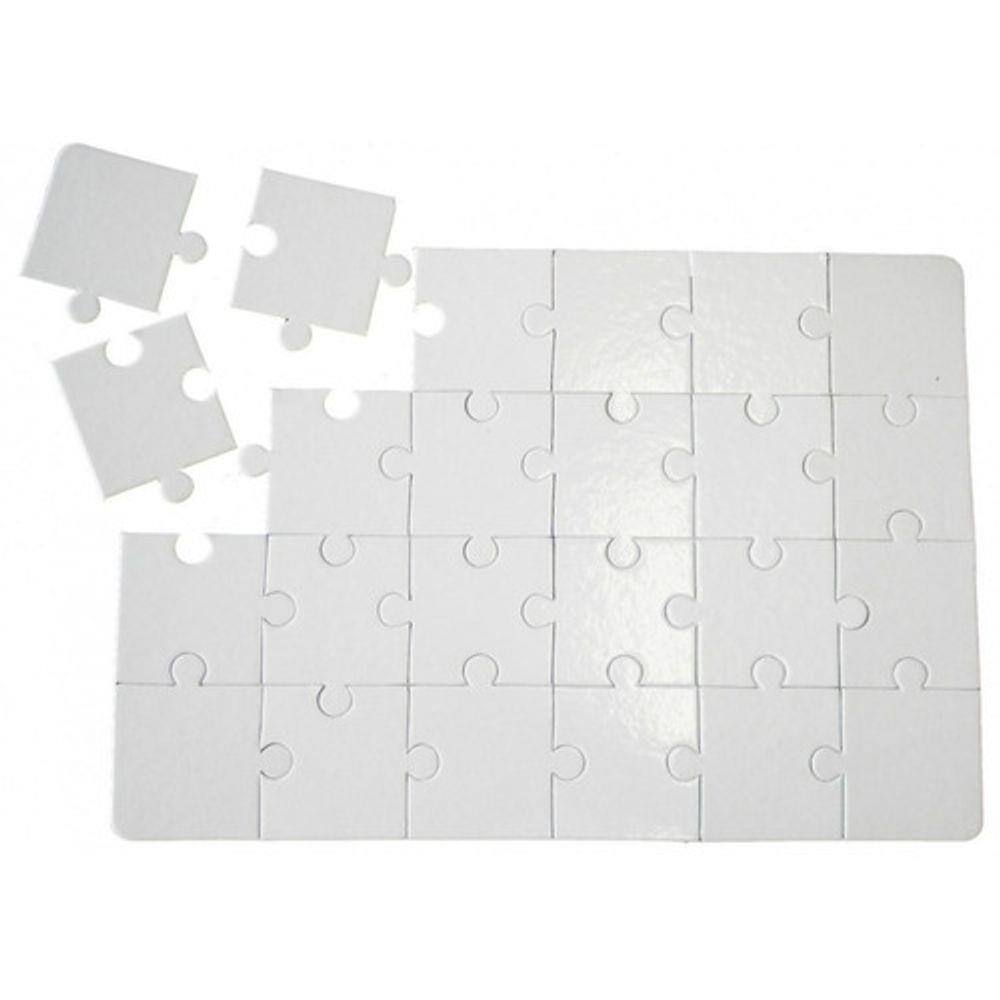 10 Quebra Cabeças 19 X 27 Cm - 24 Peças Para Sublimação