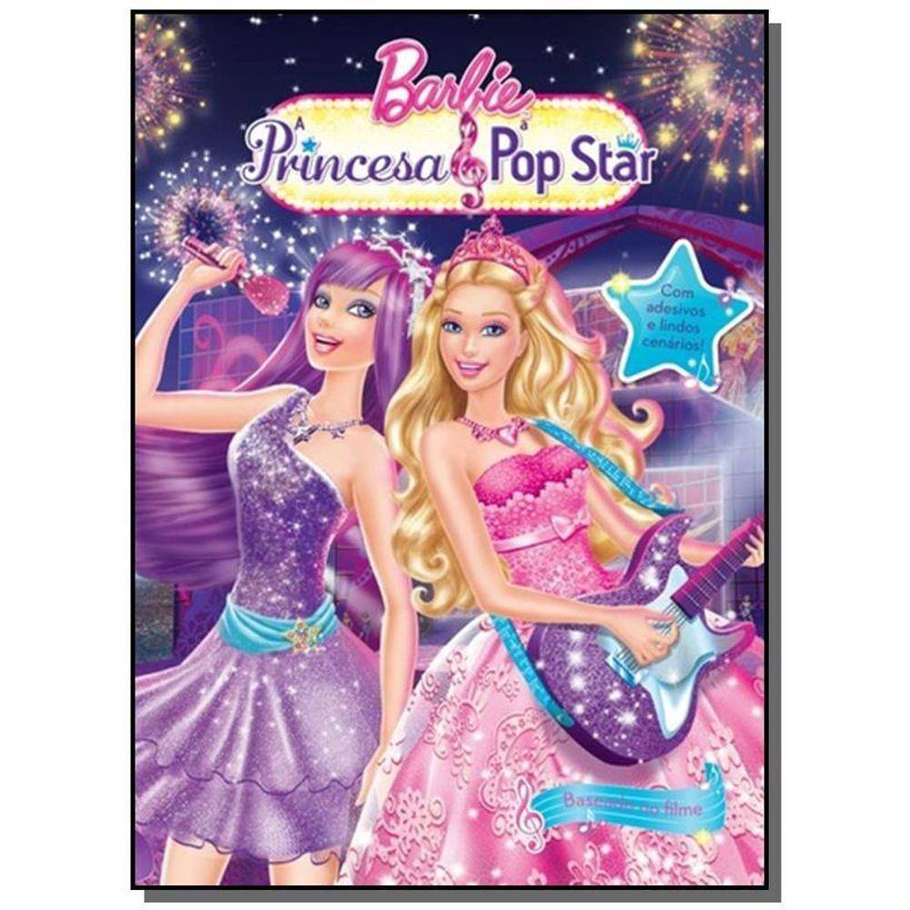 Boneca Barbie A Princesa e a Pop Star - Princesas e Fadas - Mattel