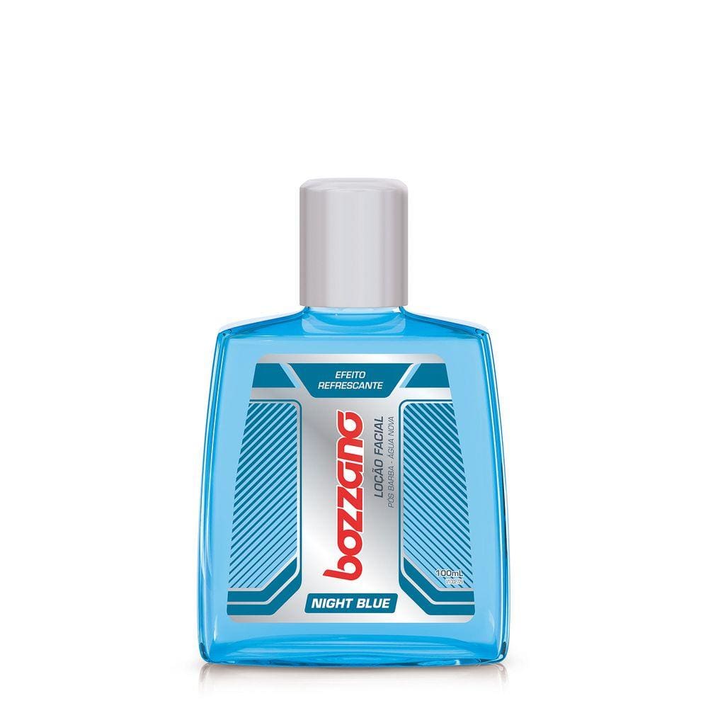 Loção Facial Pós-Barba Bozzano Night Blue 100ml