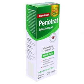 Periotrat Sem Álcool Sabor Menta Forte - 250Ml