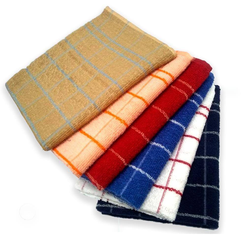 Kit 2 Peças Jogo Pano De Prato Listras Teka