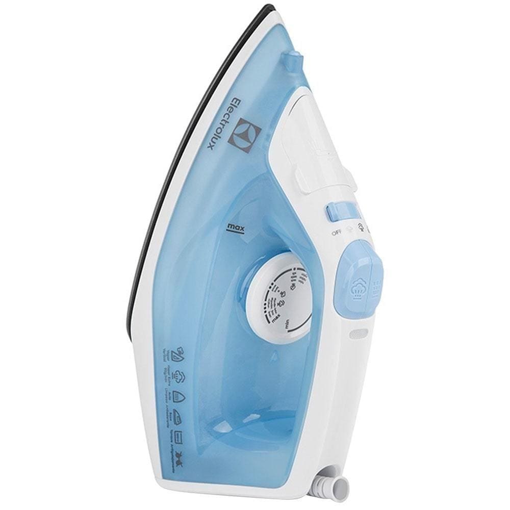 Ferro de Passar a Vapor Electrolux Easyline SIE60 com Base Antiaderente e Azul