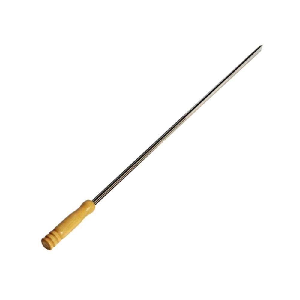 Garfo Para Churrasco Com Cabo De Madeira 45 Cm