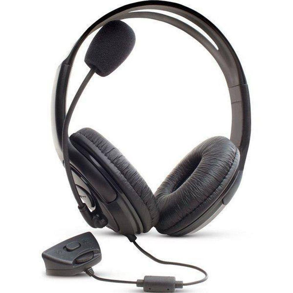 Fone De Ouvido Headset Xbox 360 Com Microfone E Volume | Casas Bahia