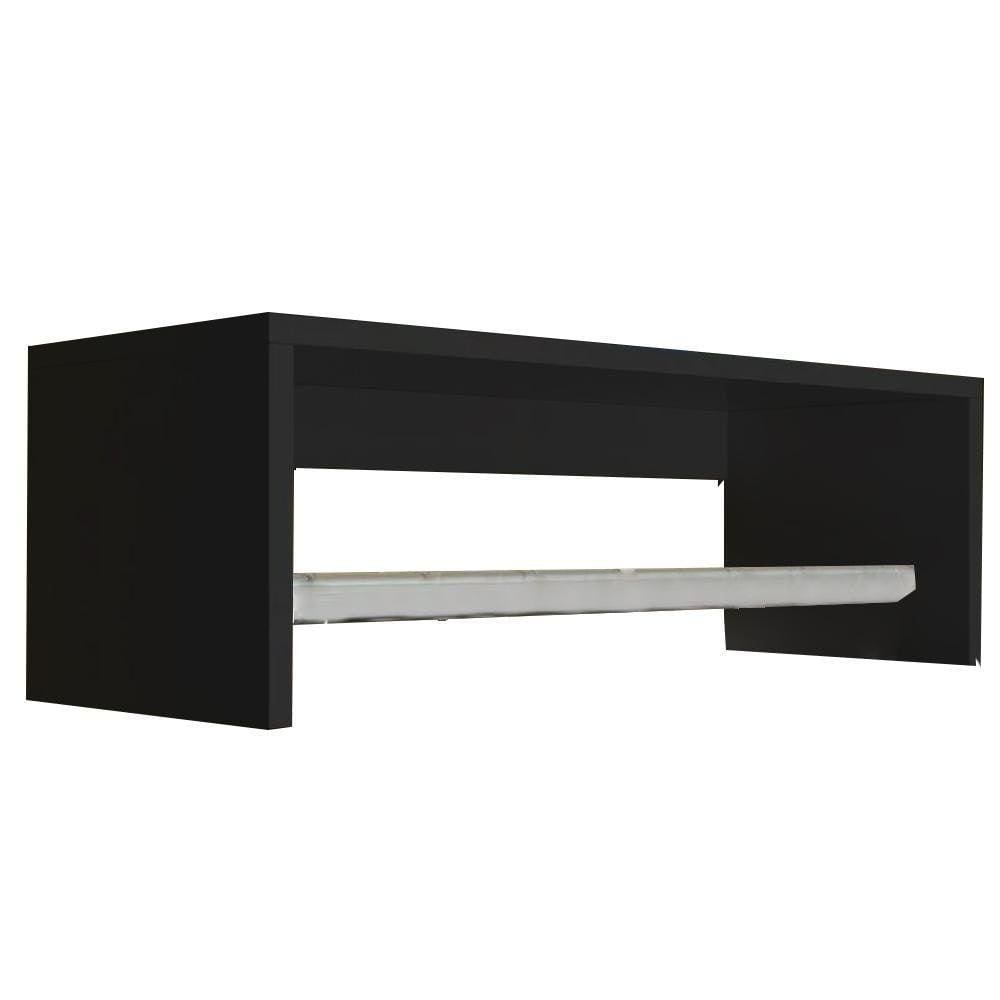 Nicho Com Varão Em Mdf - Preto