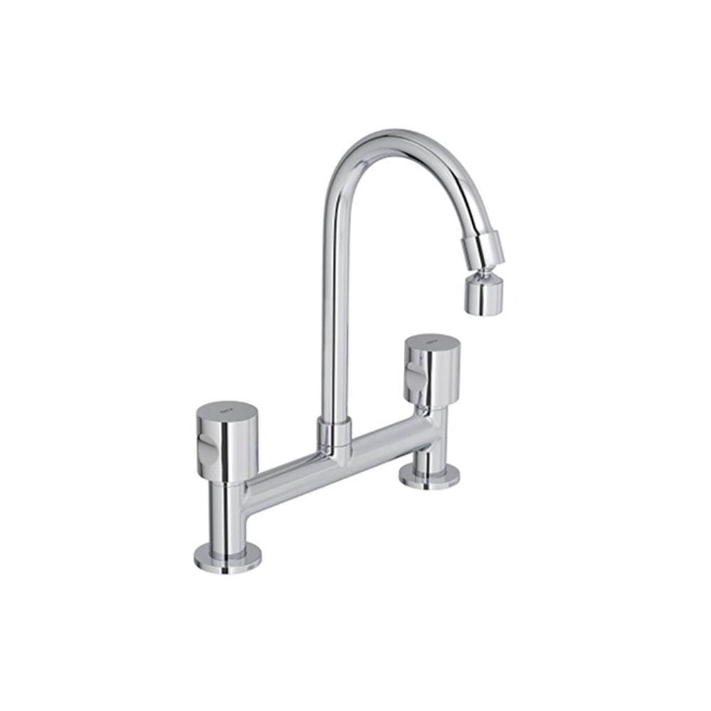 Misturador De Mesa Para Cozinha Deca 1256 Aspen Bica Mòvel Cromado