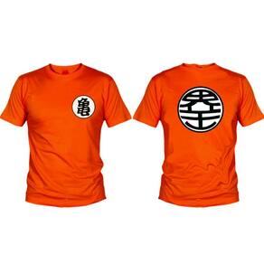 Camiseta Camisa Dragon Ball Cabelo Goku Minimalista Super Z