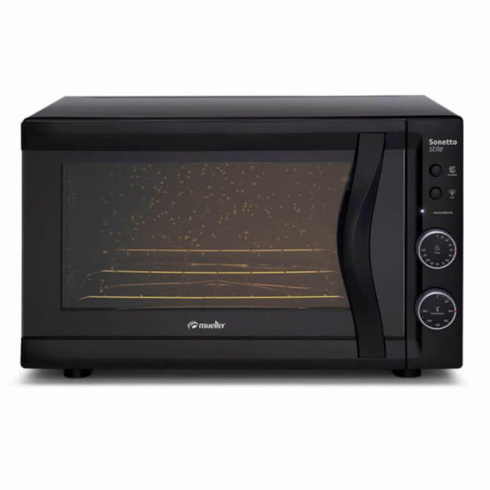 Forno Elétrico Mueller Sonetto 44 litros - Preto