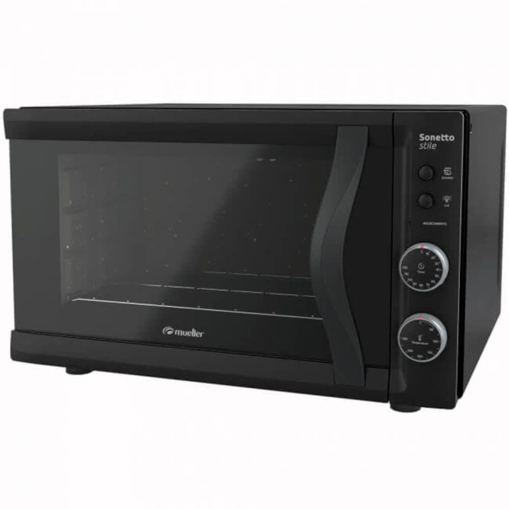 Forno Elétrico Mueller Sonetto 44 litros - Preto | Casas Bahia
